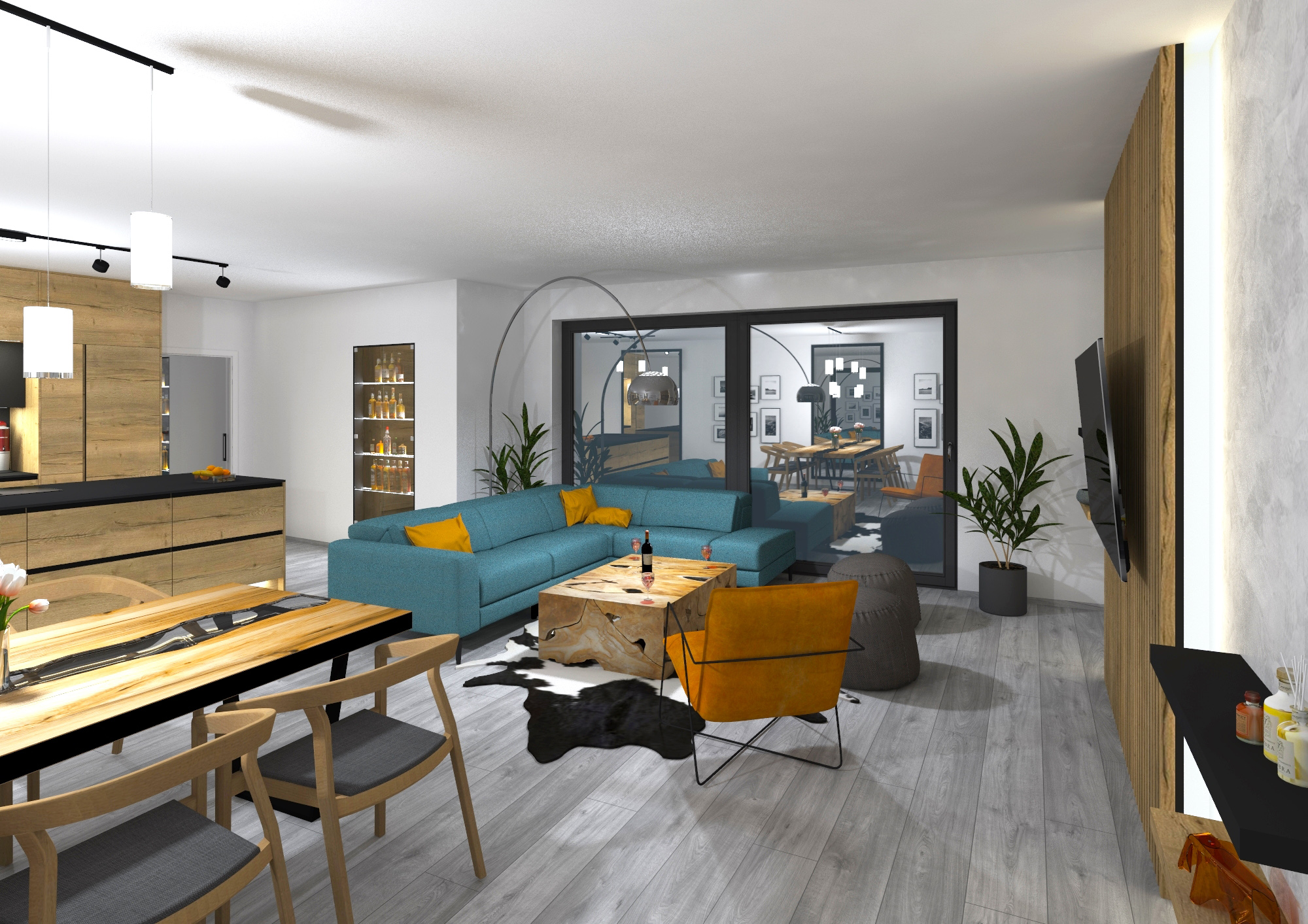 Inkon - Zakázková výroba obyvacích pokojů na míru